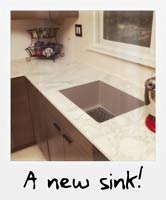 A new sink!
