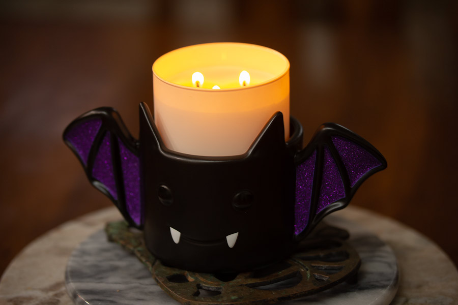 Bat candle photo