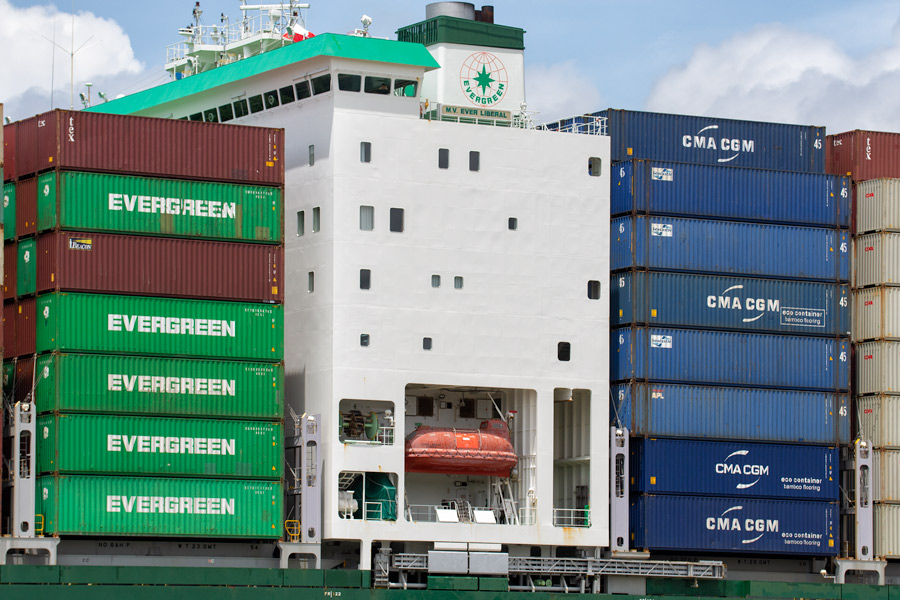 Ship containers photo