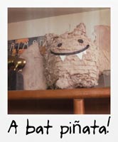 A bat piñata!