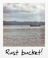Rust bucket!