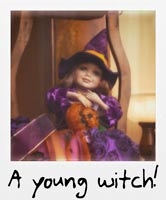 A young witch!