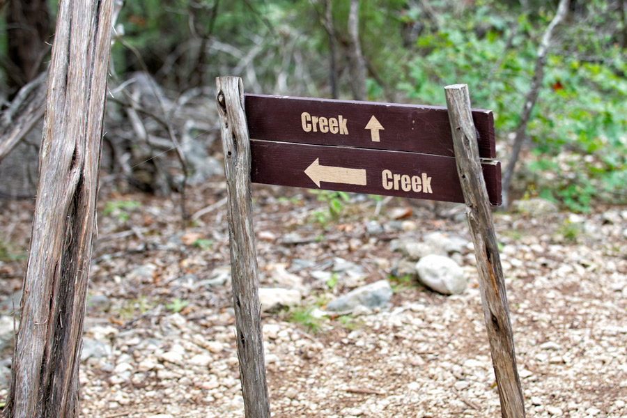 Two creeks sign photo