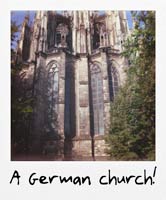 A German church!