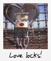 Love locks!