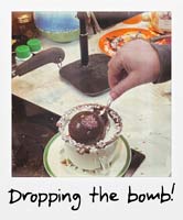 Dropping the bomb!