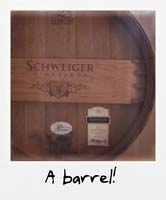 A barrel!