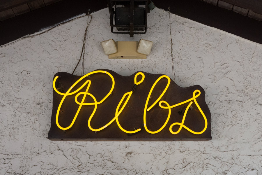 Ribs sign photo