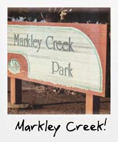 Markley Creek!