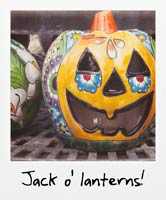 Jack o'lanterns!