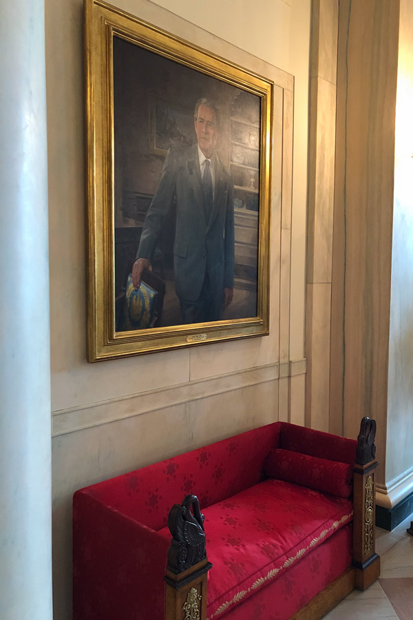 George W Bush portrait photo