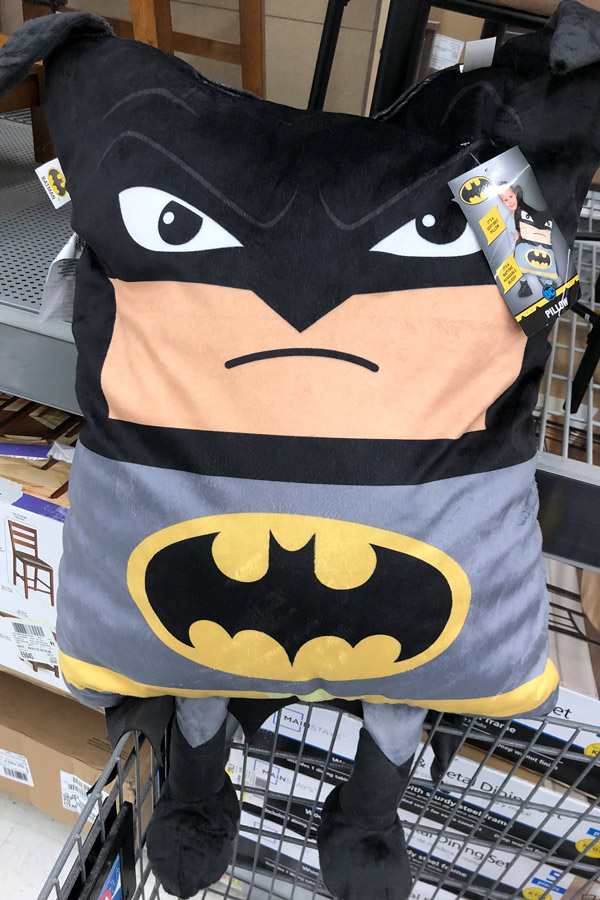 Batman pillow photo