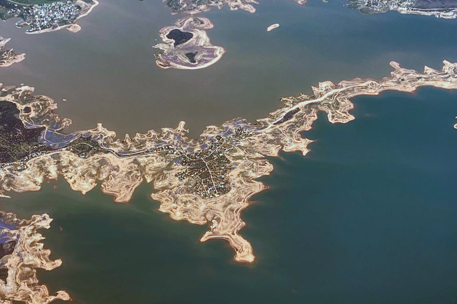 Lake Buchanan low photo