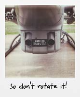 So don't rotate it! So don't rotate it!