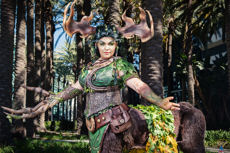A picture of Cenarius cosplay at BlizzCon 2015 taken by Batty!