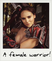Female warrior!