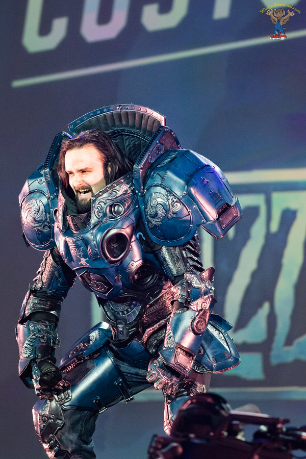 A picture of a Terran Marine cosplay at BlizzCon 2015 taken by Batty!