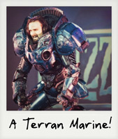 A Terran marine!
