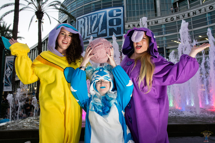 A picture of pajama cosplay at BlizzCon 2015 taken by Batty!