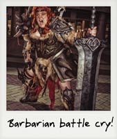 A female barbarian!