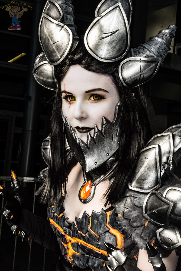 A picture of Deathwing cosplay at BlizzCon 2016 taken by Batty!