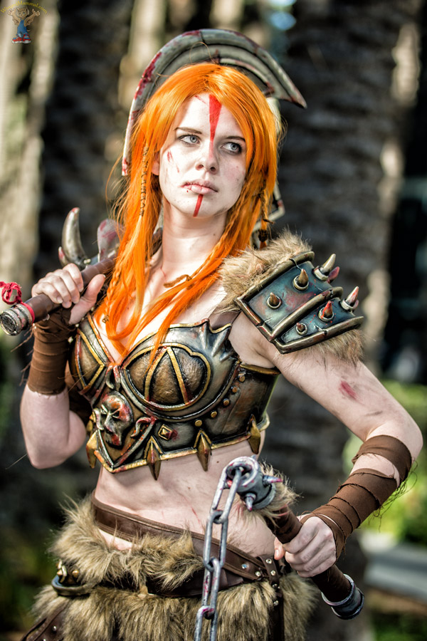 A picture of Barbarian cosplay at BlizzCon 2016 taken by Batty!