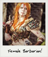 A female Barbarian!