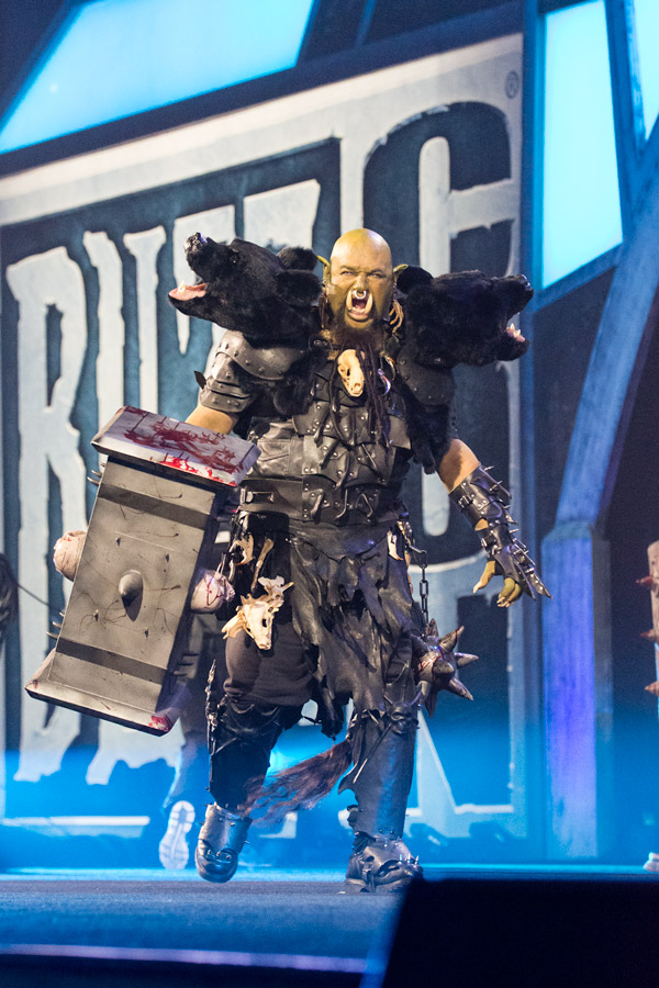A picture of Papa Orc cosplay at BlizzCon 2017 taken by Batty!