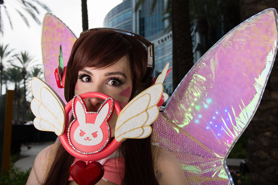Fairy D.Va cosplay at BlizzCon 2017!
