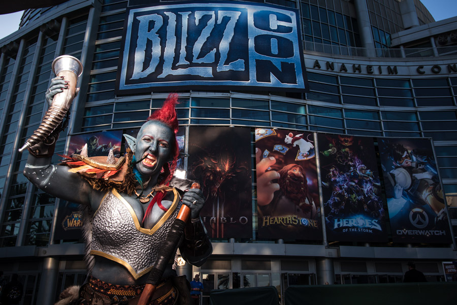 Troll cosplay at BlizzCon 2017!