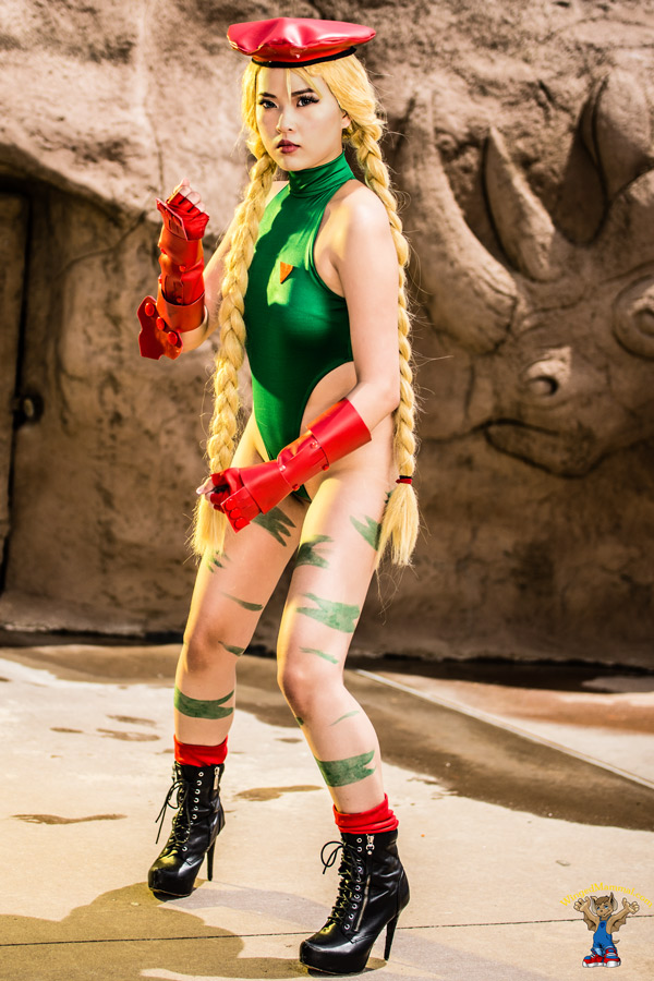A picture of Cammy cosplay at Colossalcon 2016 taken by Batty!