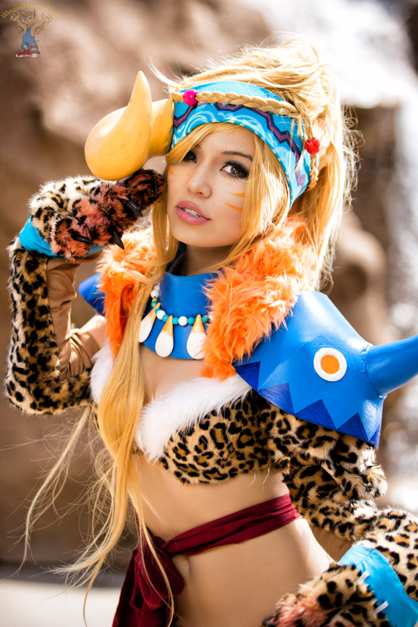 A picture of Berserker Rikku cosplay at Colossalcon 2016 taken by Batty!