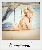 A mermaid!