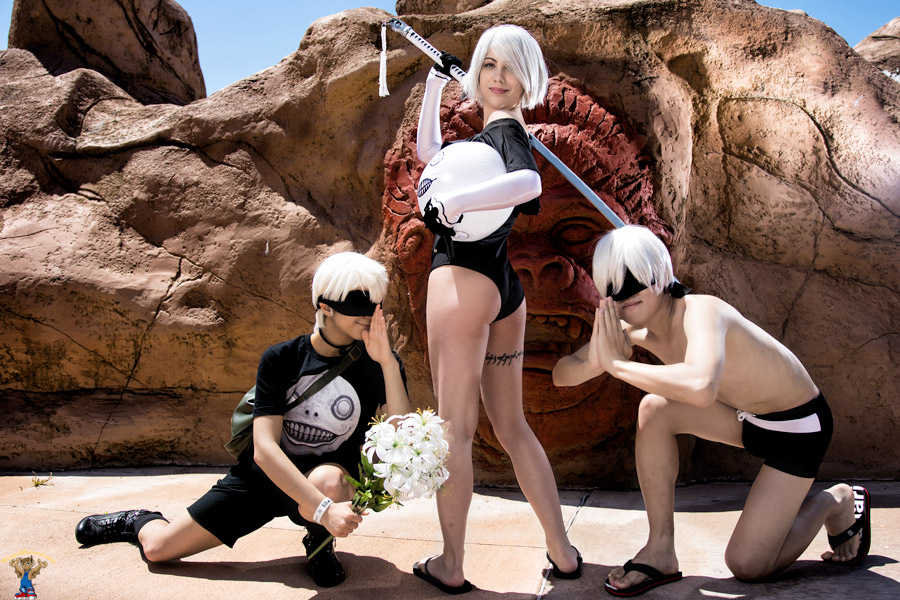 Nier Automata cosplay at Colossalcon 2017!