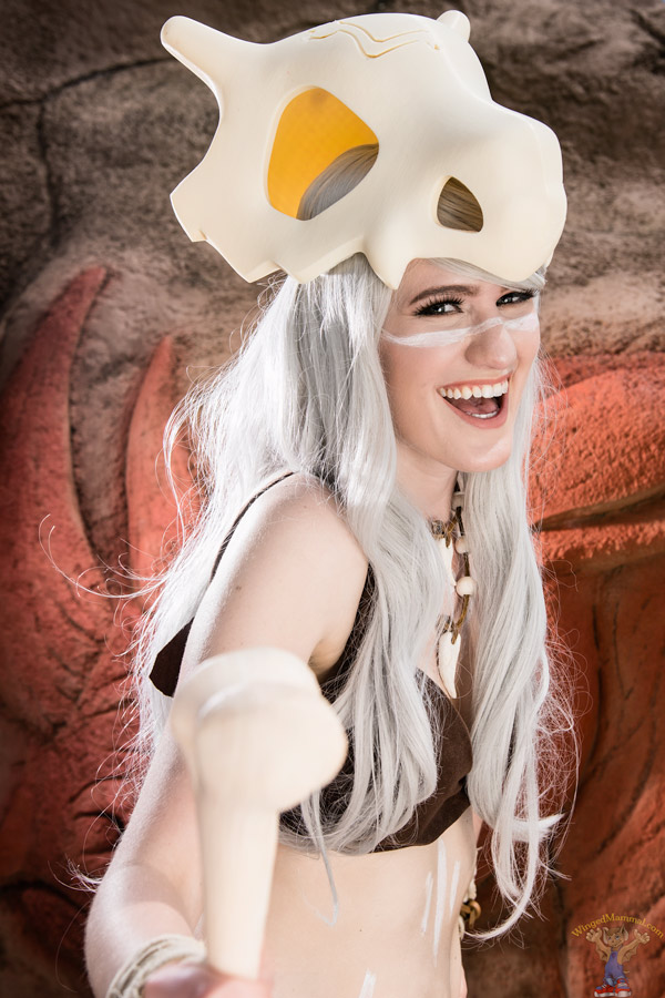 A picture of Cubone cosplay at Colossalcon 2017 taken by Batty!