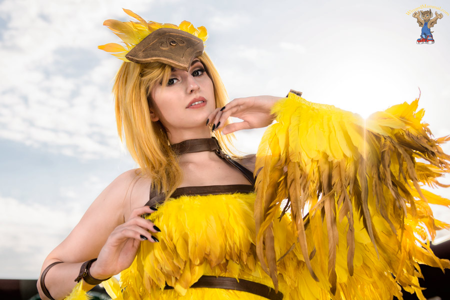 Chocobo cosplay at Colossalcon 2017!