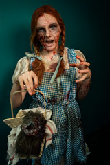 Dorothy as a zombie!