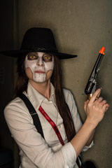 Undead cowgirl! Undead cowgirl!