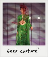 Green geek couture!