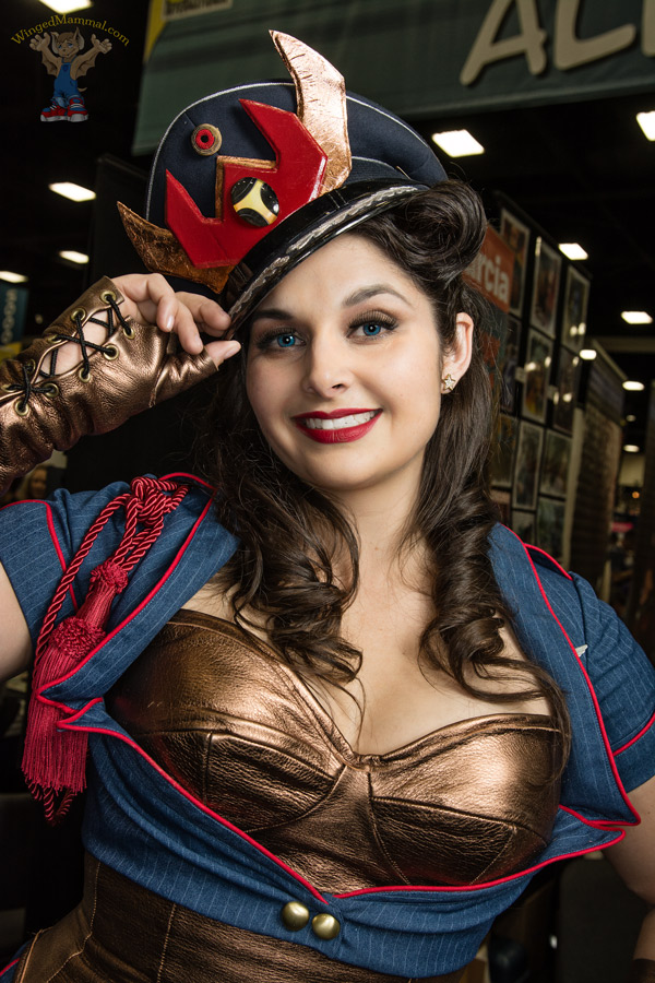Bombshell Big Barda cosplay at San Diego Comic-Con 2015!