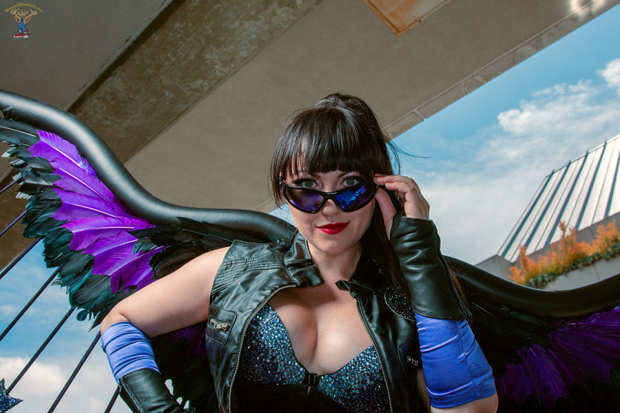 Angel Hawkeye cosplay at San Diego Comic-Con 2015!