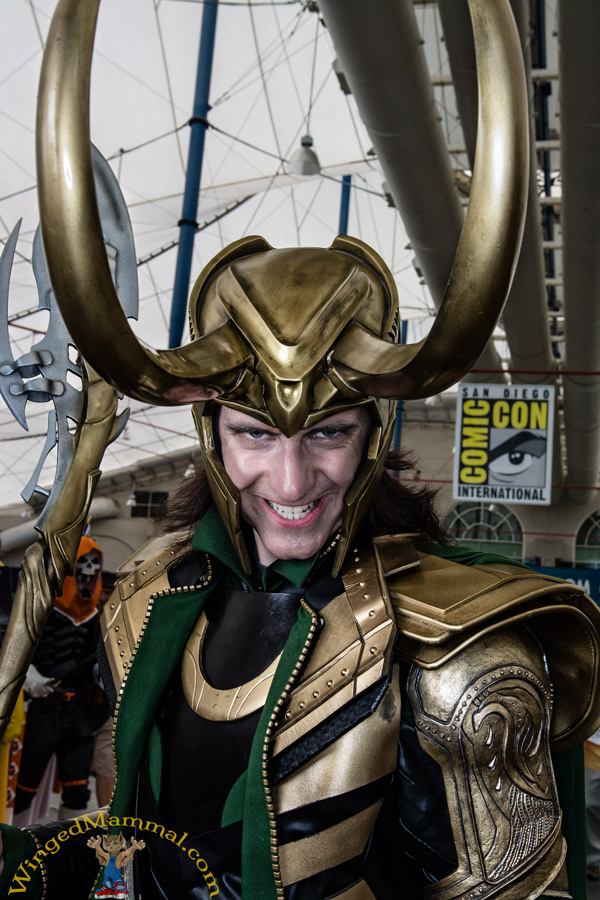 Loki cosplay at San Diego Comic-Con 2015!
