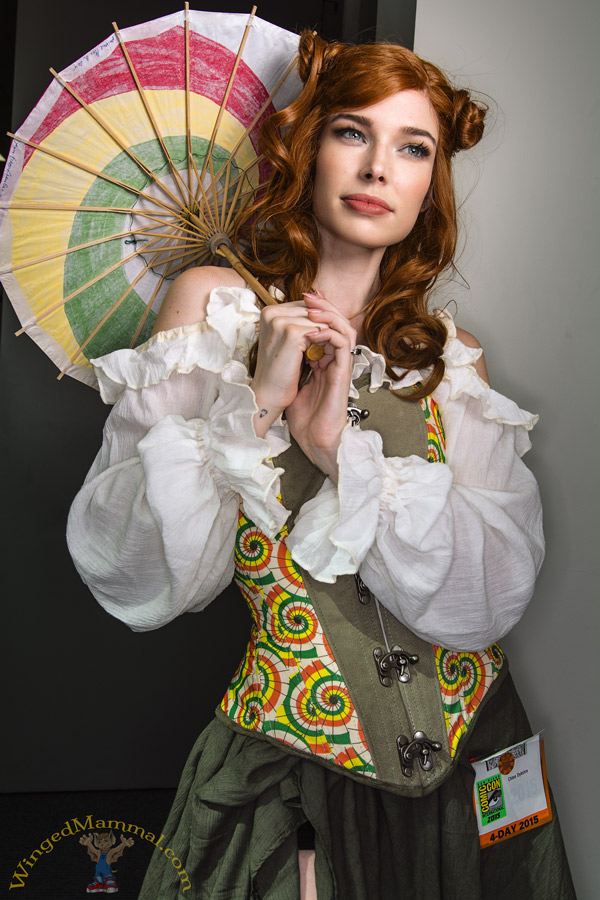 Chloe Dykstra cosplay at San Diego Comic-Con 2015!