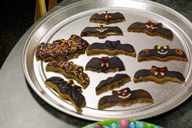 Gingerbread bats!