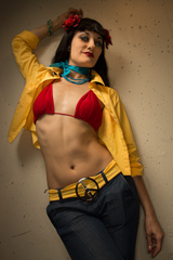 Annisse Silk Spectre before Watchmen cosplay photo
