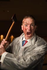 Bloody hatchet! Bloody hatchet!