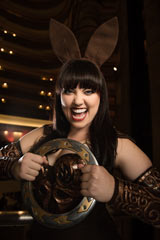 Xena bunny! Xena bunny!