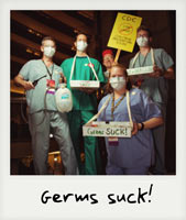 Germs suck!