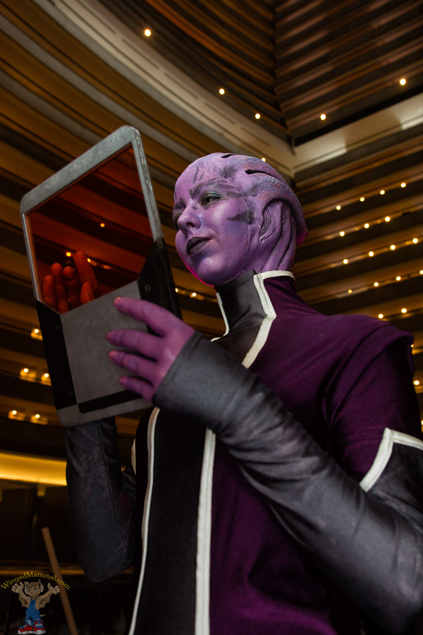 Asari cosplay at Dragon Con 2015!