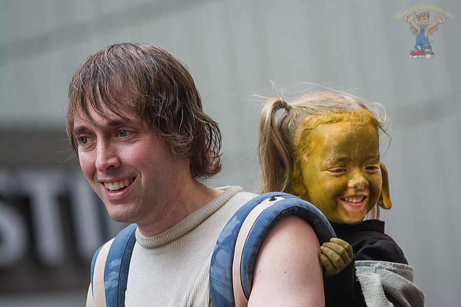 A picture of Luke and Yoda at Dragon Con 2015!